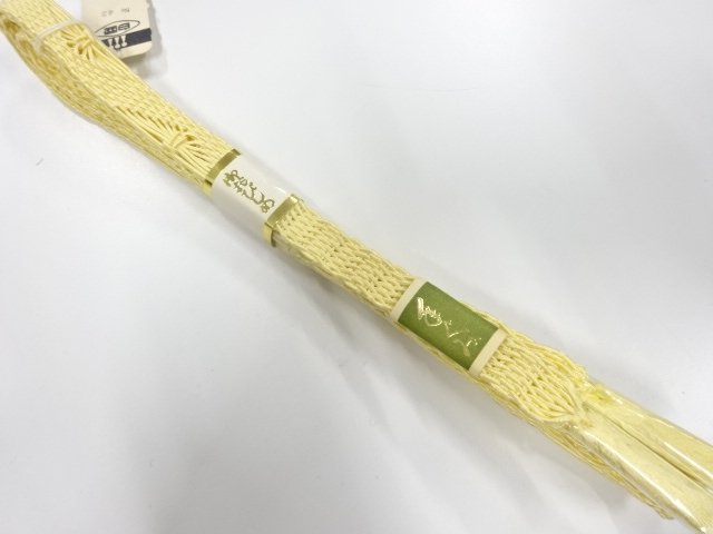 未使用品　正絹　夏手組帯締め